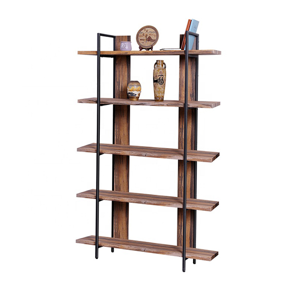 Metal Wooden Display Rack Book And Shelf For Books